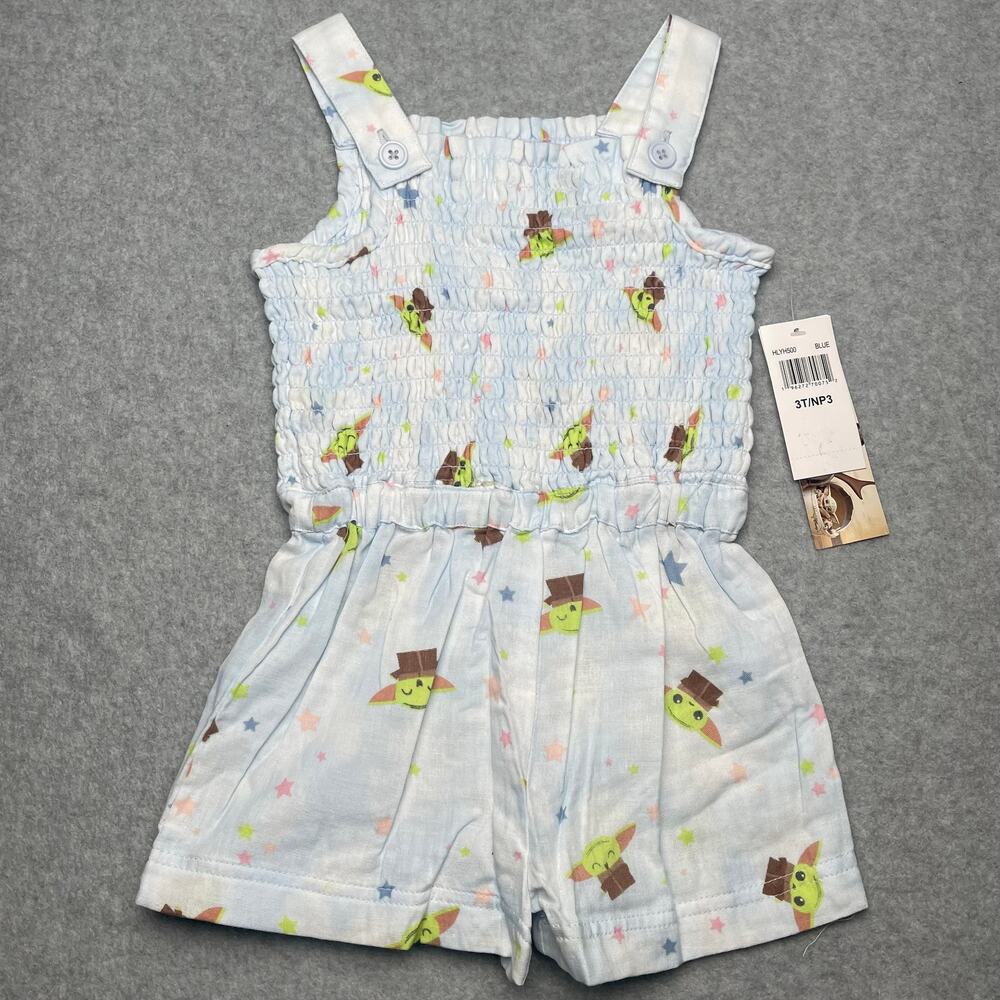 The Mandalorian Smocked Romper Size 3T
